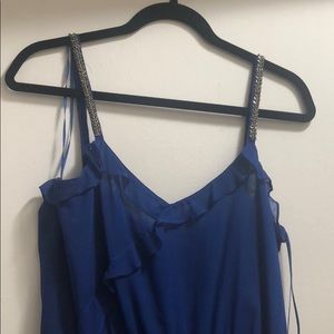 Blue dress from Zara